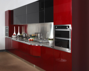 Hangzhou Vermont nuevo gabinete <span class=keywords><strong>de</strong></span> <span class=keywords><strong>cocina</strong></span> <span class=keywords><strong>de</strong></span> laca <span class=keywords><strong>de</strong></span> alto brillo rojo con <span class=keywords><strong>puertas</strong></span> <span class=keywords><strong>de</strong></span> <span class=keywords><strong>vidrio</strong></span> templado negro gabinetes <span class=keywords><strong>de</strong></span> <span class=keywords><strong>cocina</strong></span> - Product Image 6
