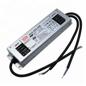 Mean Well ELG-240-48 240W48V IP65電源メタルケースLEDドライバー (フラッドライト用)