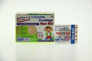 Plester Luka Perban Perekat Pertolongan Pertama OEM/ODM Anak-anak Bayi Bulat 22Mm - Product Image 4