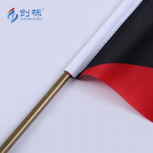 ธงไม้ถือแบบขายส่งตามสั่ง ลายธงชาติทุกประเทศ ธงโบกมือแบบคูเวต - Product Image 5