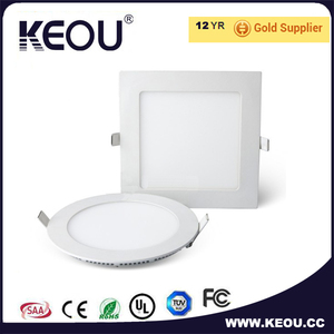 led cuadrado panel empotrar 3w 6w 12w 18w 24w led foco alta PF downlight led panel slim led illuminacion energia ahorrador - Product Image 1