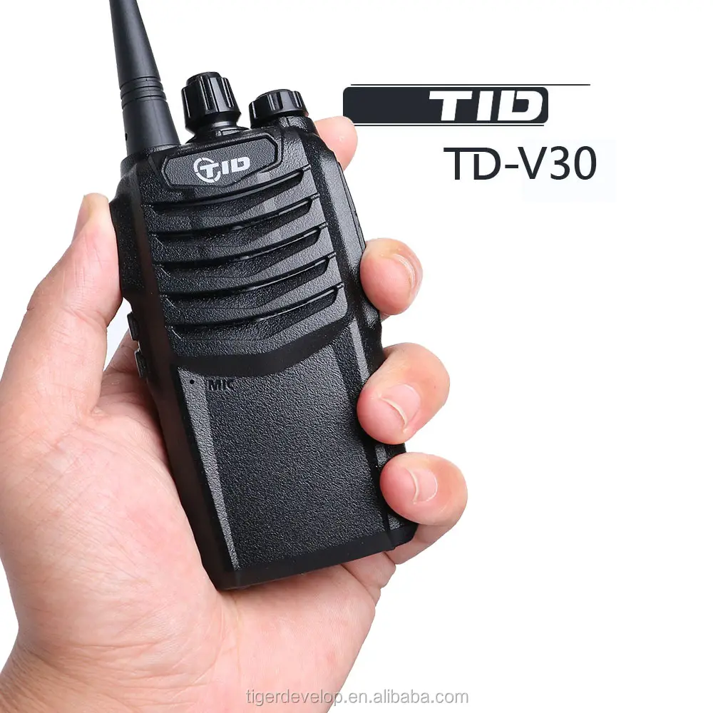 TID TD-V30 goedkope prijs 16 kanalen handheld VHF UHF walkie talkie