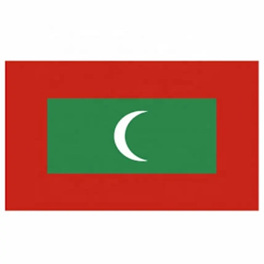 Bán Nóng Bán Buôn Giao Hàng Nhanh Giá Rẻ Quốc Kỳ Của Các Nước Khác Nhau Moq Thấp Bất Kỳ Màu Sắc Maldives Quốc Gia Cờ Tùy Chỉnh
