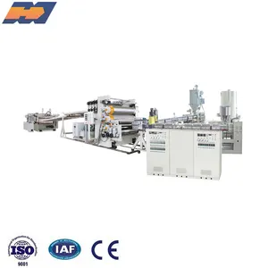 Máquina de fabricación de láminas de PVC, línea de extrusión de tablero de pvc para extrusión de plástico