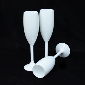 Flûtes <span class=keywords><strong>à</strong></span> <span class=keywords><strong>champagne</strong></span> en <span class=keywords><strong>plastique</strong></span> acrylique, 170ml, 6oz, personnalisés, bon marché, 20 pièces - Product Image 5