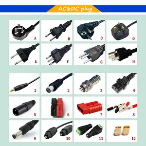 Caricabatteria 60V C600M 12V 24V 36V 48V 60V 72V 84V 96V caricabatteria 4.5-20A di alta qualità con caricabatterie agli ioni di litio con display OLED