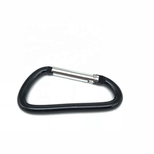 Mosquetón de aleación de aluminio, mosquetón <span class=keywords><strong>en</strong></span> forma de <span class=keywords><strong>D</strong></span> de 5cm y 4,0mm de diámetro, Moschettone - Product Image 6