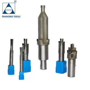 CNC Diamond Cutting Tools Adjustable PCD Reamer Cutting Tool