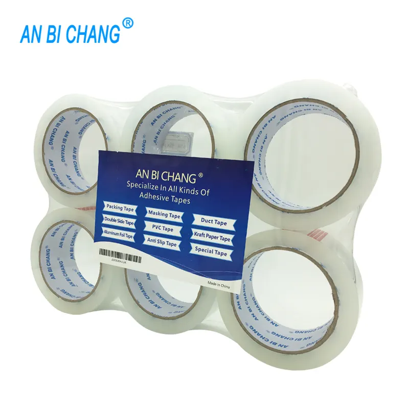 Bopp Trasparente nastro Adesivo di Imballaggio di Plastica Trasparente di Tenuta del Nastro di Protezione