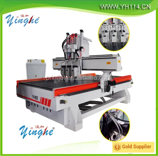 3D Legno cnc router 1325/3D compensato CNC cutter/cnc incisione cutter