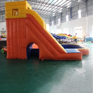 Bán buôn Trên Mặt Đất Trẻ Em Slide Sử Dụng Bơi Bơm Hơi Hồ Bơi Trượt Nước - Product Image 4