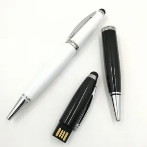 2 years Warranty Free change Custom Metal Pen Shape USB Flash Drive