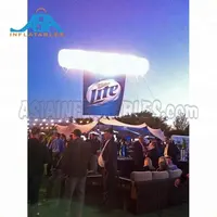Ballon gonflable d'hélium de concert bannière pour la publicité/flottant d'hélium drapeaux publicitaires