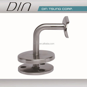 Stainless Steel <b>Wall</b> <b>Mount</b> Bracket for Stair <b>Railings</b> Minimalist Design Rust Resistant - Product Image 4