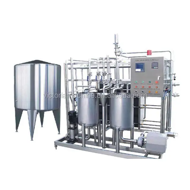 Kleine Schaal 500L Gepasteuriseerde Melk Making Machine Verwerking Productie Plant