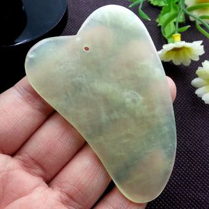 Gua Sha piel cuidado Facial tratamiento masaje tradicional chino Jade raspado herramienta Salon belleza salud - Product Image 1