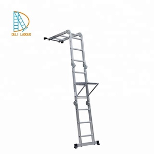 <strong>Black</strong> Aluminium Multipurpose <strong>Ladder</strong> - Product Image 6