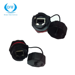 Anti-corrosão antitruste RJ45 IP54 conector à prova d' água para equipamento fotográfico - Product Image 5