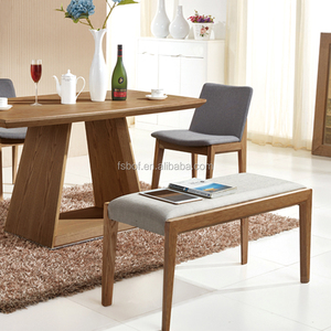 Chaise <span class=keywords><strong>en</strong></span> <span class=keywords><strong>bois</strong></span> simple d'intérieur <span class=keywords><strong>et</strong></span> <span class=keywords><strong>table</strong></span> <span class=keywords><strong>à</strong></span> <span class=keywords><strong>manger</strong></span> <span class=keywords><strong>en</strong></span> <span class=keywords><strong>bois</strong></span> 4 places avec long <span class=keywords><strong>banc</strong></span> EC013 - Product Image 4