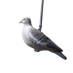 New Arrival Factory Direkt verkaufen Kunststoff Jagd Lockvogel Grey Pigeon Fancy Decor mit eingebautem Einsatz