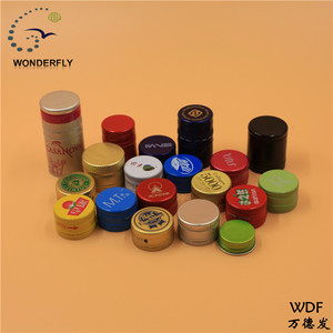 28 bouteille en verre bouchons à vis en aluminium bouchons de <span class=keywords><strong>vin</strong></span>. - Product Image 2