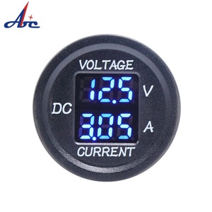 Voltímetro Universal de <span class=keywords><strong>12V</strong></span> CC y amperímetro <span class=keywords><strong>para</strong></span> coche y motocicleta, Mini voltímetro <span class=keywords><strong>Digital</strong></span> LED, amperímetro - Product Image 2