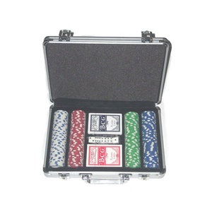 <span class=keywords><strong>Set</strong></span> da <span class=keywords><strong>Poker</strong></span> di fiches da <span class=keywords><strong>gioco</strong></span> Texas Hold'em personalizzato Premium realizzato in alluminio resistente - Product Image 4