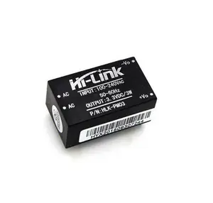 Hi-Link HLK-PM03 módulo de fuente de alimentación de reducción ultradelgada de AC-DC, 220V a 3,3 V, fuente de alimentación de conmutación aislada