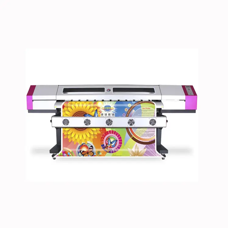 Galaxy UD-3212LD 3.2m 10ft two DX5 head 1440dpi eco solvent large format digital printer for sticker and banner printing