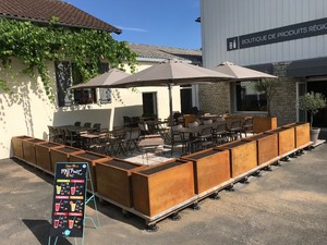 Pot de fleurs extérieur en <span class=keywords><strong>acier</strong></span> <span class=keywords><strong>corten</strong></span> pour jardin - Product Image 6