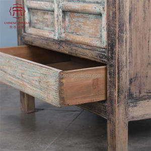 Factory Wholesale Chinese Antique <strong>Living</strong> <strong>Room</strong> Antique Shabby Chic <strong>Rustic</strong> Painted <strong>Furniture</strong> - Product Image 5