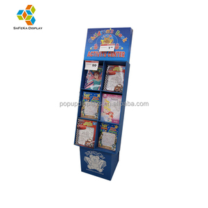 Punto de ventas de libros de cartón soporte de exhibición para las tiendas y <span class=keywords><strong>mercado</strong></span> - Product Image 3
