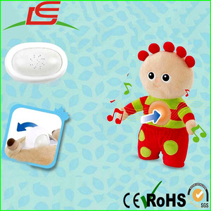 En <span class=keywords><strong>el</strong></span> jardín de la noche de peluche muñeca bebé acústico-óptica calma sueño juguete - Product Image 2