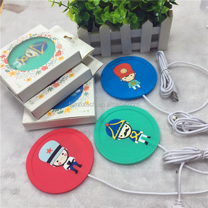 New Promotional Gifts Customized Usb <strong>Heating</strong> <strong>coaster</strong> /PVC Cup Mat - Product Image 2