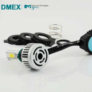 DMEX - Kit de Bombillas LED para Faros Delanteros de Motocicleta <span class=keywords><strong>M3Plus</strong></span> 12V 32W 3000LM 3000K 6000K H4 - Product Image 4