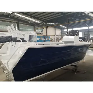 5.5m center steering console aluminium motor boat