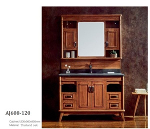 Mueble <span class=keywords><strong>de</strong></span> Salón y <span class=keywords><strong>Baño</strong></span> <span class=keywords><strong>de</strong></span> Estilo Moderno, Material <span class=keywords><strong>de</strong></span> Roble Tailandés <span class=keywords><strong>de</strong></span> Alta Calidad, Estructura <span class=keywords><strong>de</strong></span> MDF, Superficie Sólida, Independiente - Product Image 1