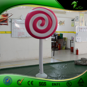 Aufblasbare Benutzerdefinierte Süßigkeiten Riesen Halterung Lollipop Ballon Surge Shop Förderung Aufblasbare Display - Product Image 4