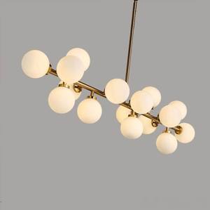Nouvelle suspension moderne en verre dépoli pour intérieur - Product Image 2