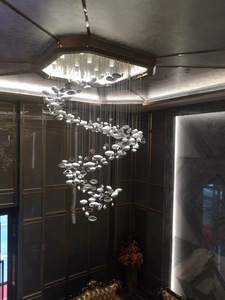 <span class=keywords><strong>Plafonnier</strong></span> LED suspendu au design moderne, produit de fabrication chinoise, éclairage d'intérieur, luminaire décoratif de plafond, 20/30/40/50/60W - Product Image 6