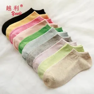 Meias de algodão sox confortáveis personalizadas, meias femininas