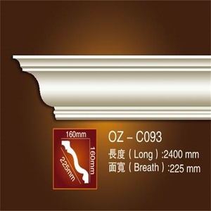 Trang trí nội thất Phụ Kiện Đầy Màu sắc <span class=keywords><strong>PU</strong></span> đúc tường bao gồm bảng điều khiển trang trí <span class=keywords><strong>cornice</strong></span> - Product Image 2