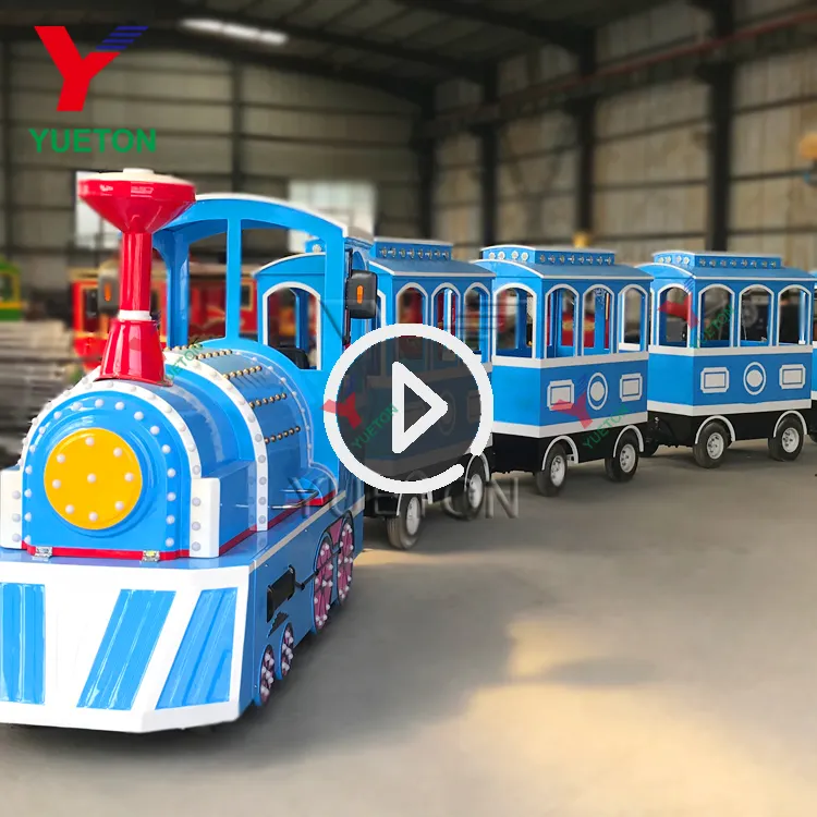 Il parco di divertimenti per bambini guida il treno Trackless all'aperto elettrico del campo da giuoco da vendere