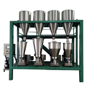 Mélangeur à vis sans fin pour granulés de caoutchouc, de verre, de plastique, de poudre chimique, réservoir de pesage, mélangeur à perte de poids - Product Image 1