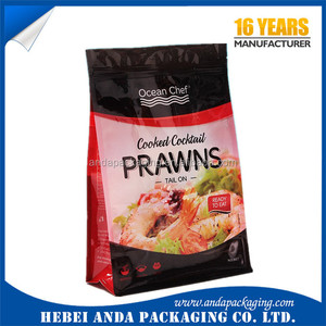 Richiudibile congelati <span class=keywords><strong>gamberetti</strong></span> sacchetto di imballaggio di stampa/imballaggio per alimenti in plastica per congelati <span class=keywords><strong>gamberetti</strong></span> - Product Image 5