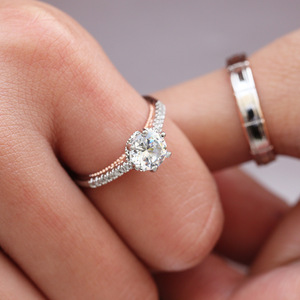 Бренд CAOSHI, брендовые дизайнерские кольца для пар, набор обручальных колец для женщин и мужчин - Product Image 2