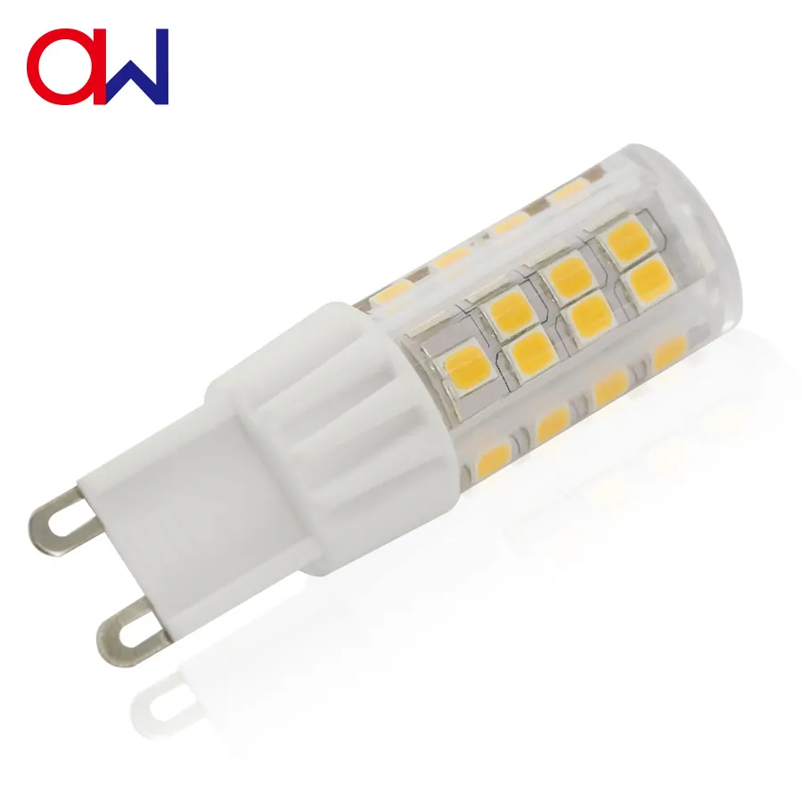 High power G9 lamp AC 120V 230V white warm white dimmable G9 LED bulb with 45pcs 2835 SMD chip