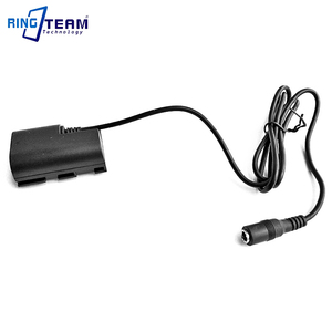 แบตเตอรี่ปลอม LP-E6 DC Coupler DR-E6 DRE6 ACK-E6ตัวเชื่อมต่อแหล่งจ่ายไฟสำหรับกล้อง Canon <span class=keywords><strong>EOS</strong></span> 5D <span class=keywords><strong>Mark</strong></span> <span class=keywords><strong>II</strong></span> III 5D2 5D3 <span class=keywords><strong>6D</strong></span> 7D 60D SLR - Product Image 4