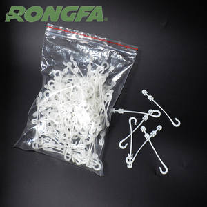 1000 pièces/sac 9.5cm serre plante greffage Clips de <span class=keywords><strong>Support</strong></span> en plastique blanc couleur <span class=keywords><strong>tomate</strong></span> Clips J crochets - Product Image 6