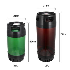 Commercio all'ingrosso di <span class=keywords><strong>Plastica</strong></span> Tamburo Barilotto di <span class=keywords><strong>birra</strong></span> Barile di Acqua PET Usa E Getta 20L/15L Tamburo di <span class=keywords><strong>Plastica</strong></span> - Product Image 6